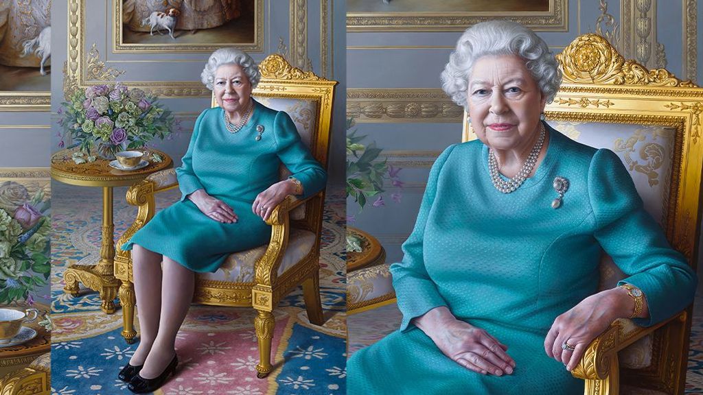 La pintora que pasó dos horas a solas con la reina Isabel II