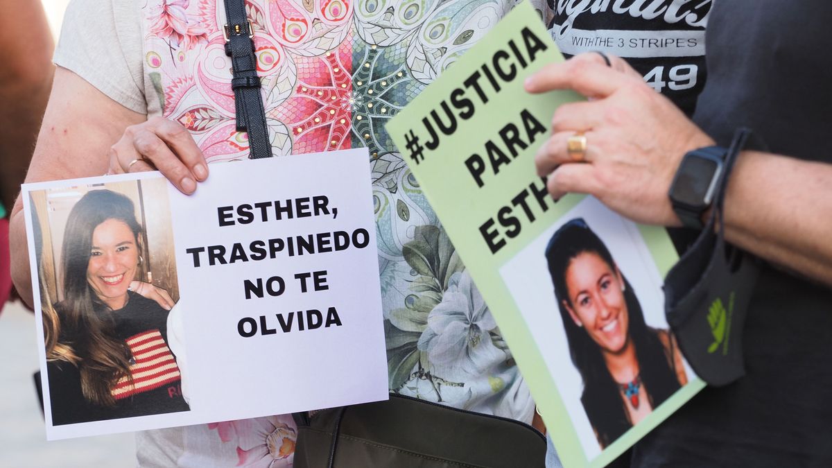 EuropaPress 4447153 detalle pancarta reza esther traspinedo no te olvida concentracion EuropaPress 4447153 detalle pancarta reza esther traspinedo no te olvida concentracion