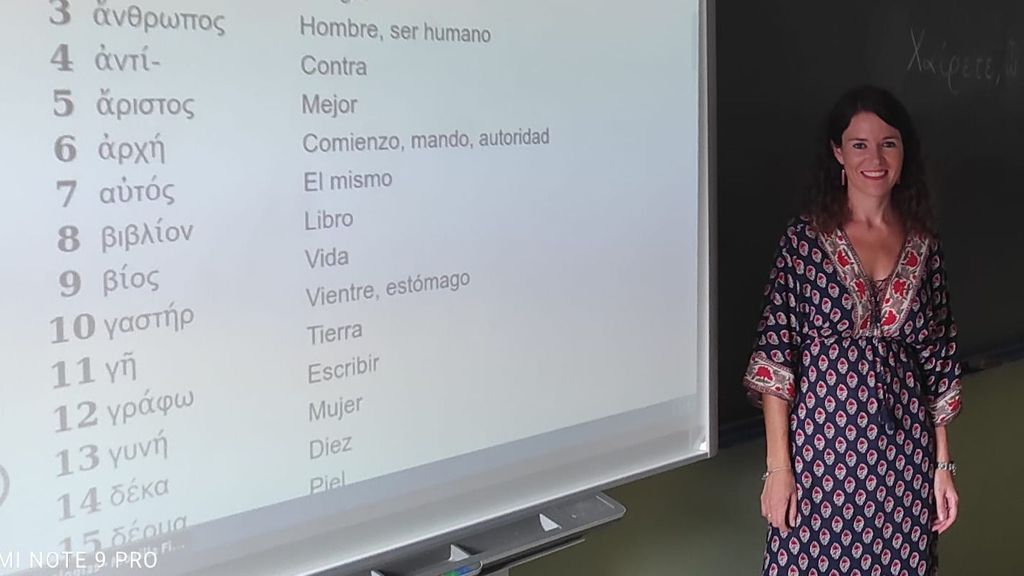 La hazaña de una profesora que ha conseguido multiplicar por cinco los alumnos de Griego: "He logrado engancharles"