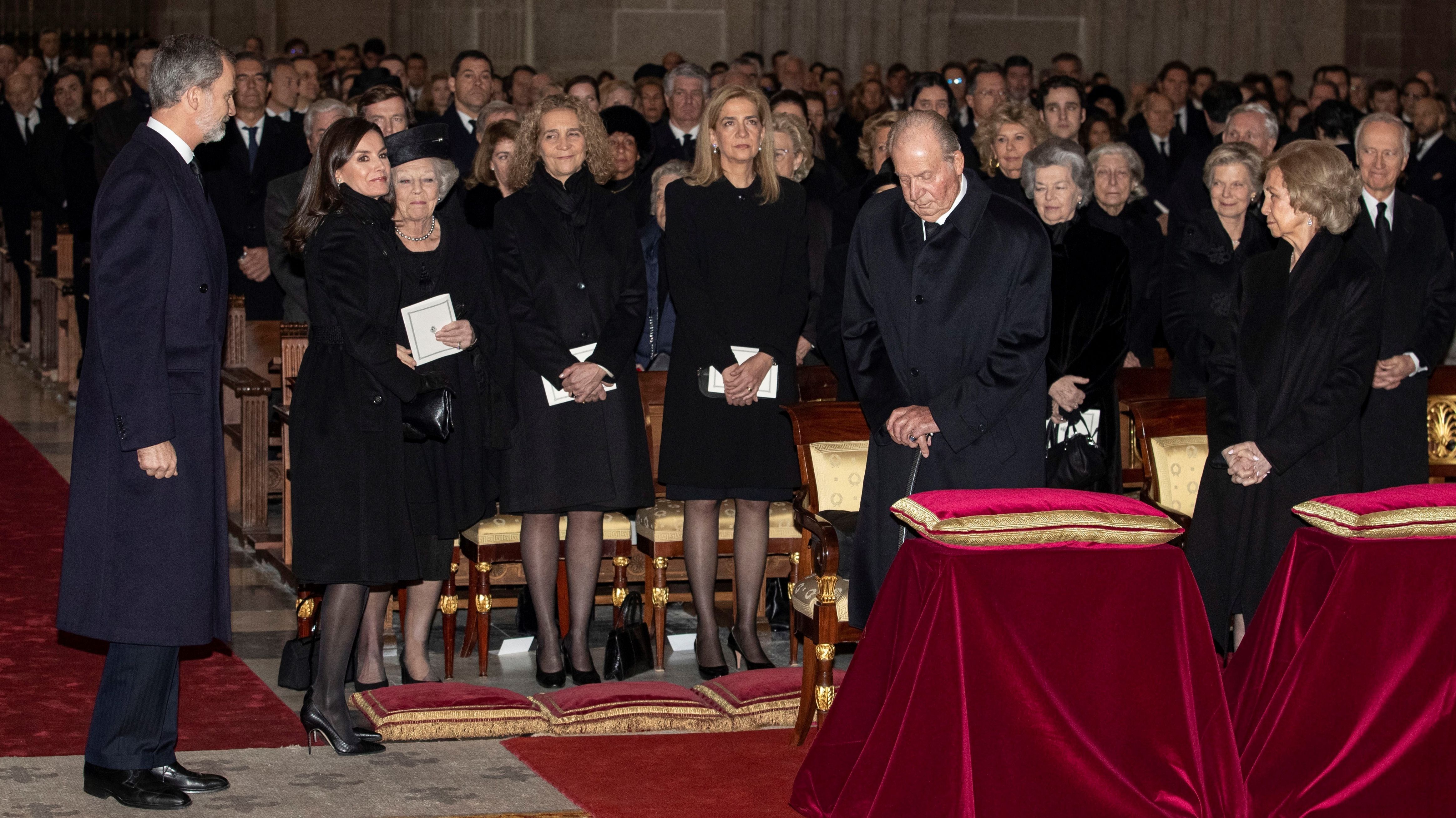 Felipe y Letizia coincidirán con Juan Carlos y Sofía en una recepción en  Buckingham - NIUS