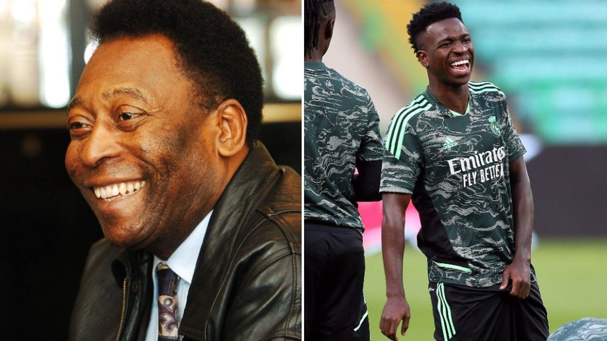 Pelé defiende los bailes de Vinicius y echa las culpas al racismo: "No lo permitiremos" Pelé defiende los bailes de Vinicius y echa las culpas al racismo: "No lo permitiremos"