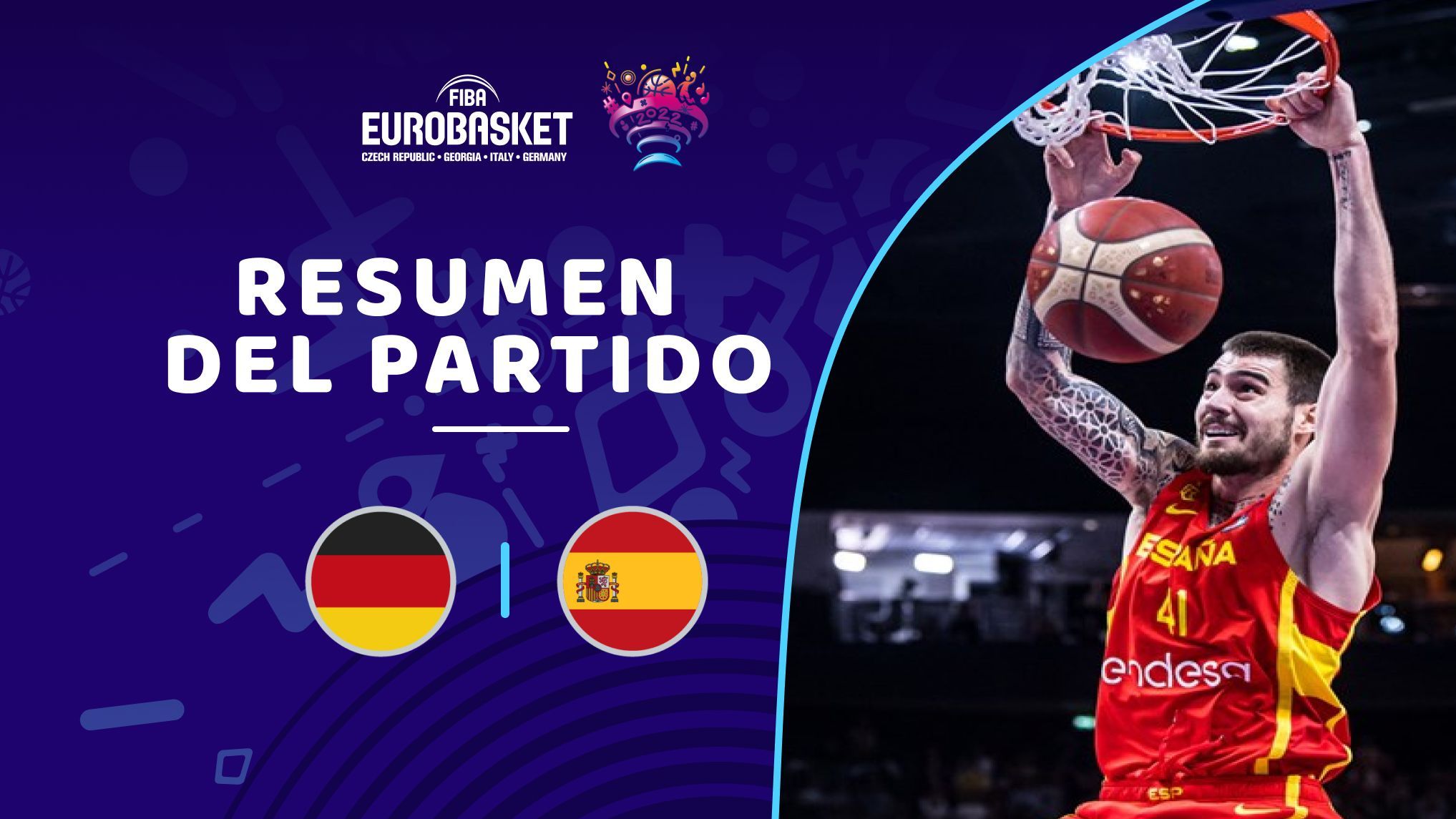 Alemania - España, en directo hoy semifinales del Eurobasket: resultado del partido en vivo