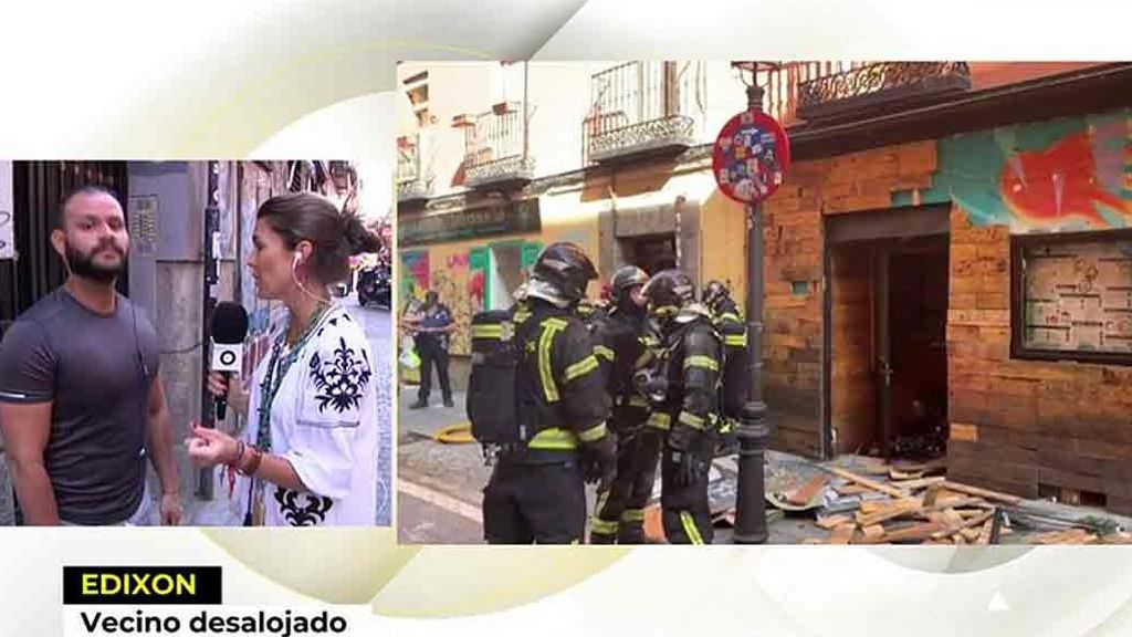 Testigo de la explosión en Malasaña: “Sacaban a mi vecina en camilla, han sido momentos terribles”