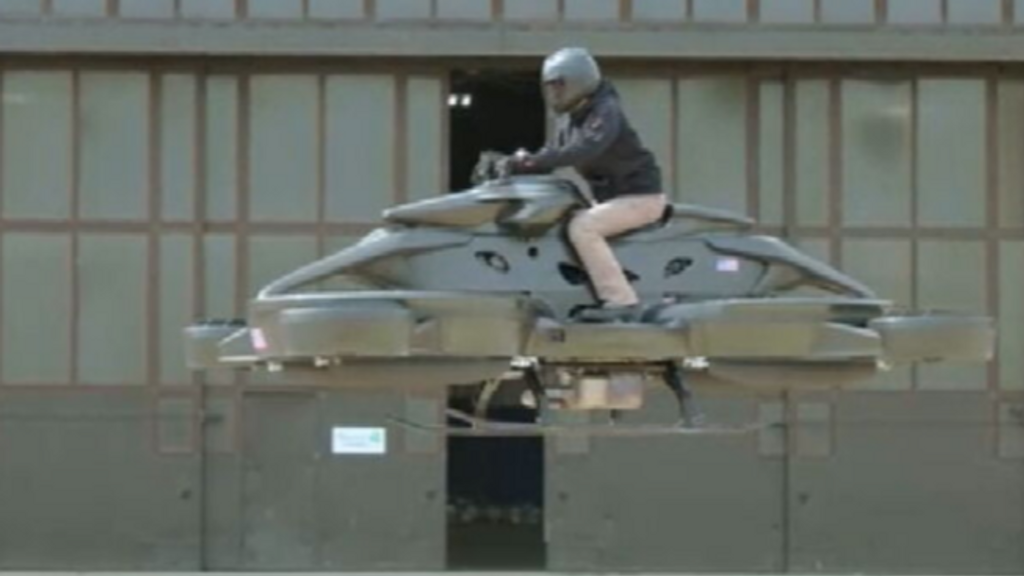 Una empresa japonesa crea la primera bicicleta voladora del mundo, capaz de alcanzar los 100 kilómetros por hora