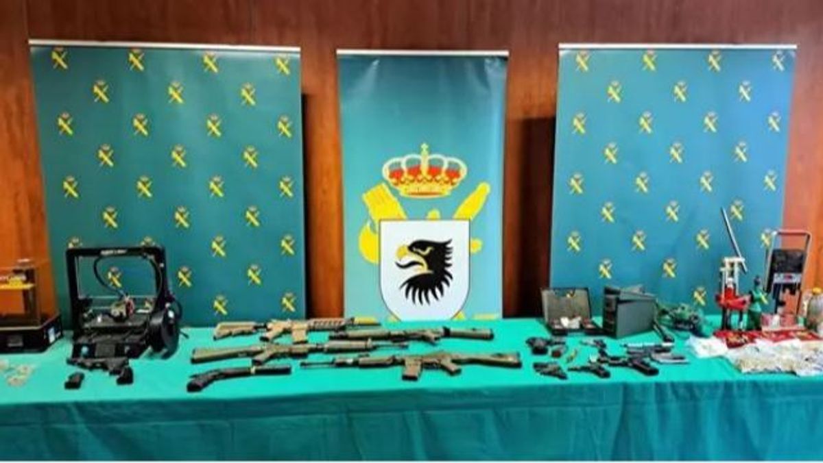 Detenido por fabricar armas con una impresora 3D en su vivienda en Bermeo, Vizcaya