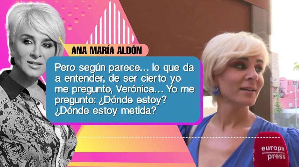 El audio de Ana María Aldón