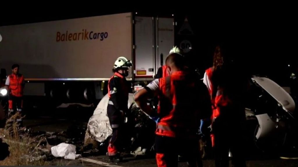 Mueren tres jóvenes en un accidente de tráfico en la Ma-30, en Palma