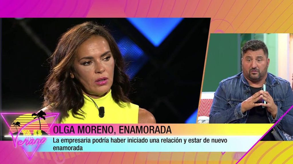 Sergio Garrido sabe quién es el novio de Olga Moreno