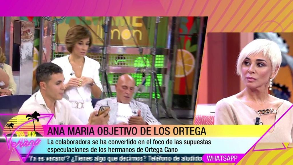 Ana María explota: "Si alguien le ha puesto la mano encima a mi hijo..."