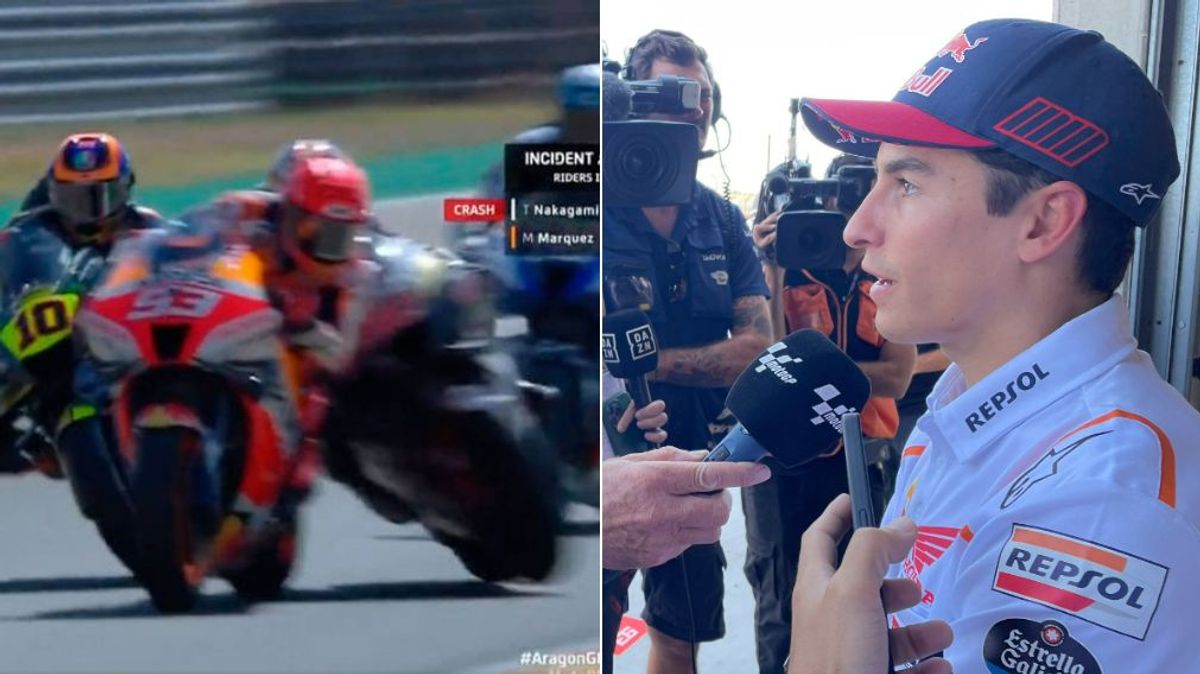 Marc Márquez se defiende de las críticas tras el incidente con Nakagami: "Los 'haters' siempre ganan"