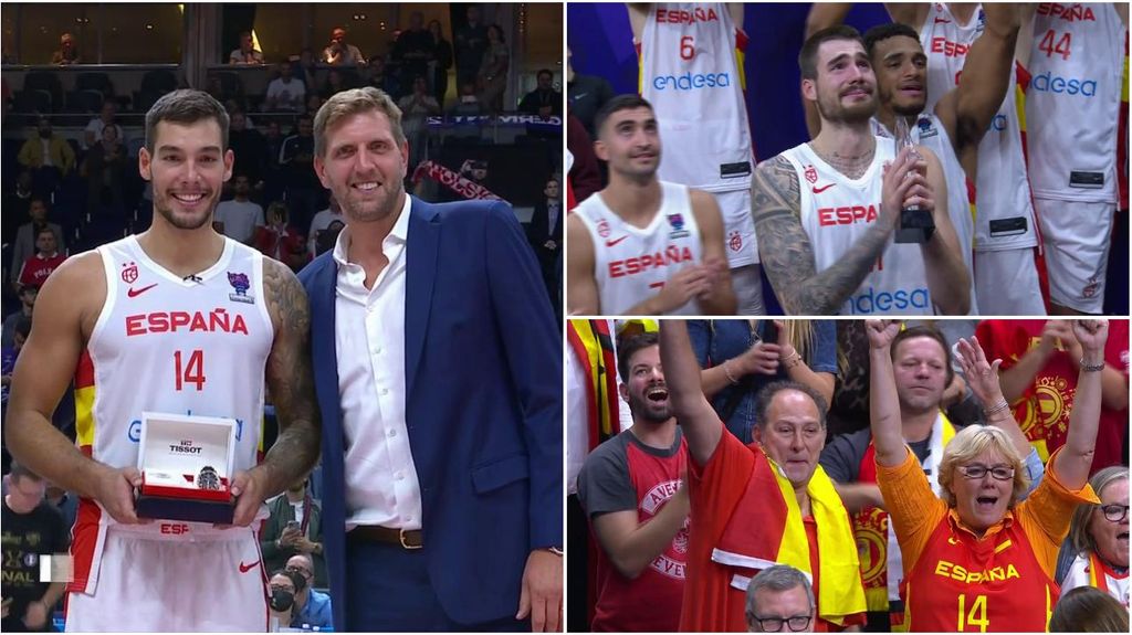 Willy Hernangómez se corona como MVP del Eurobasket: la locura de sus padres y las lágrimas de orgullo de Juancho