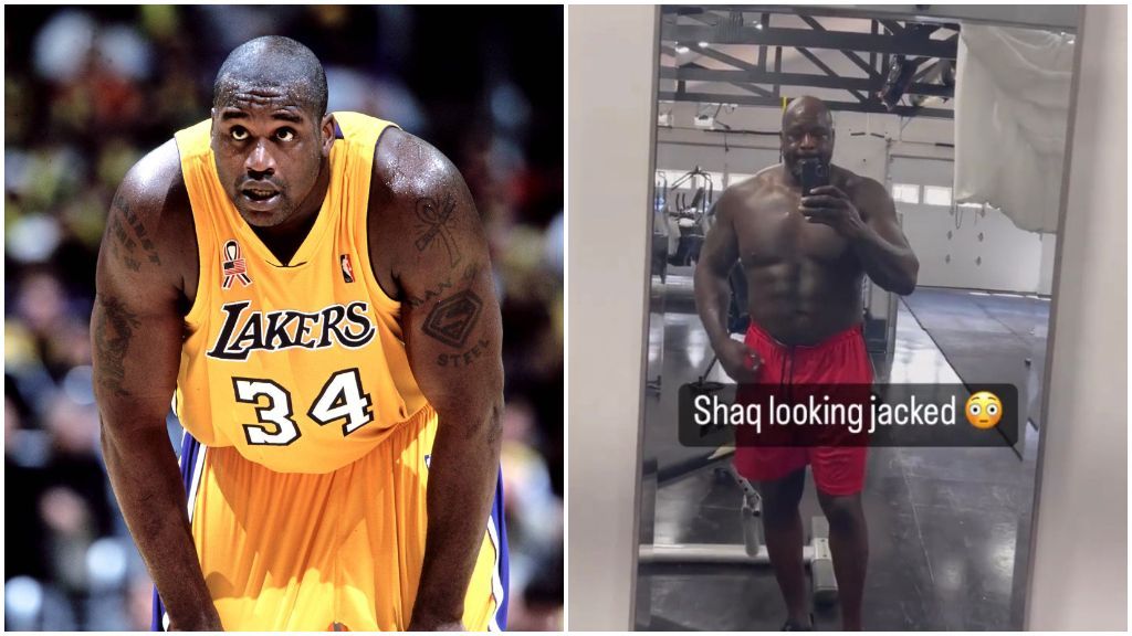 Shaquille O´Neal muestra su espectacular físico