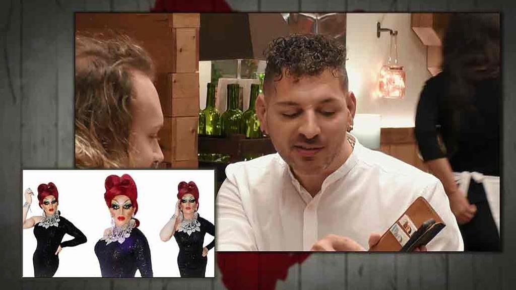 Alejandro y Mauro durante su paso por 'First Dates'