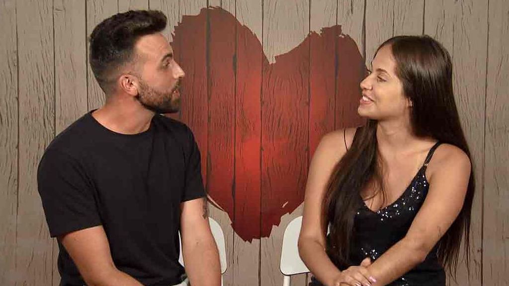 Alexia y Cristian durante su paso por 'First Dates'