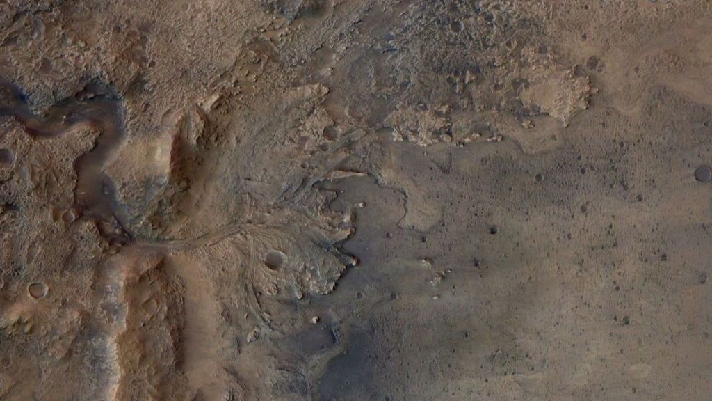 Cráter Jezero, Marte