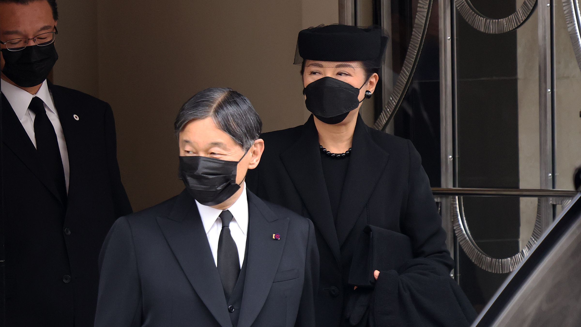 El emperador Naruhito y la emperatriz Masako