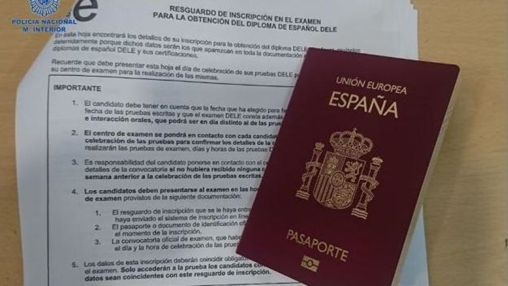 Examen para obtener la nacionalidad.