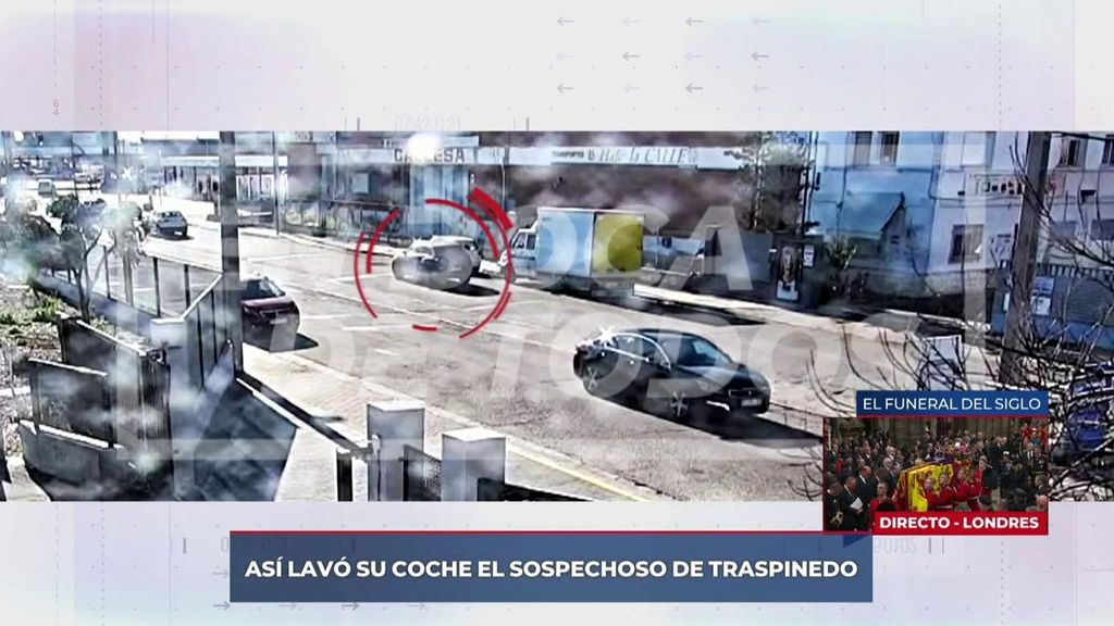 Exclusiva | Las imágenes que podrían demostrar que Óscar acudió a lavar su coche después de la desaparición de Esther López