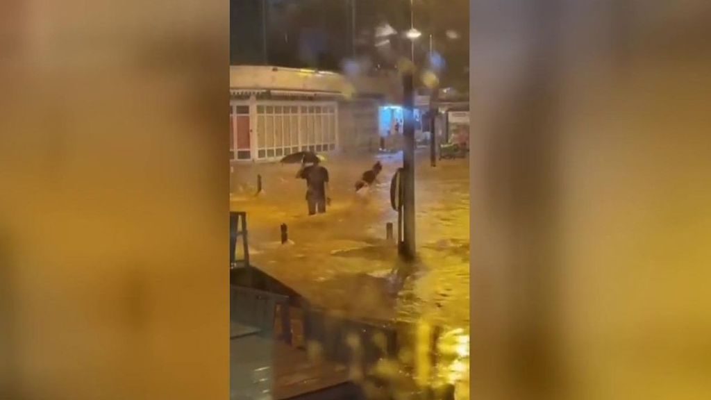 Inundaciones en gran parte de España por las lluvias de una DANA