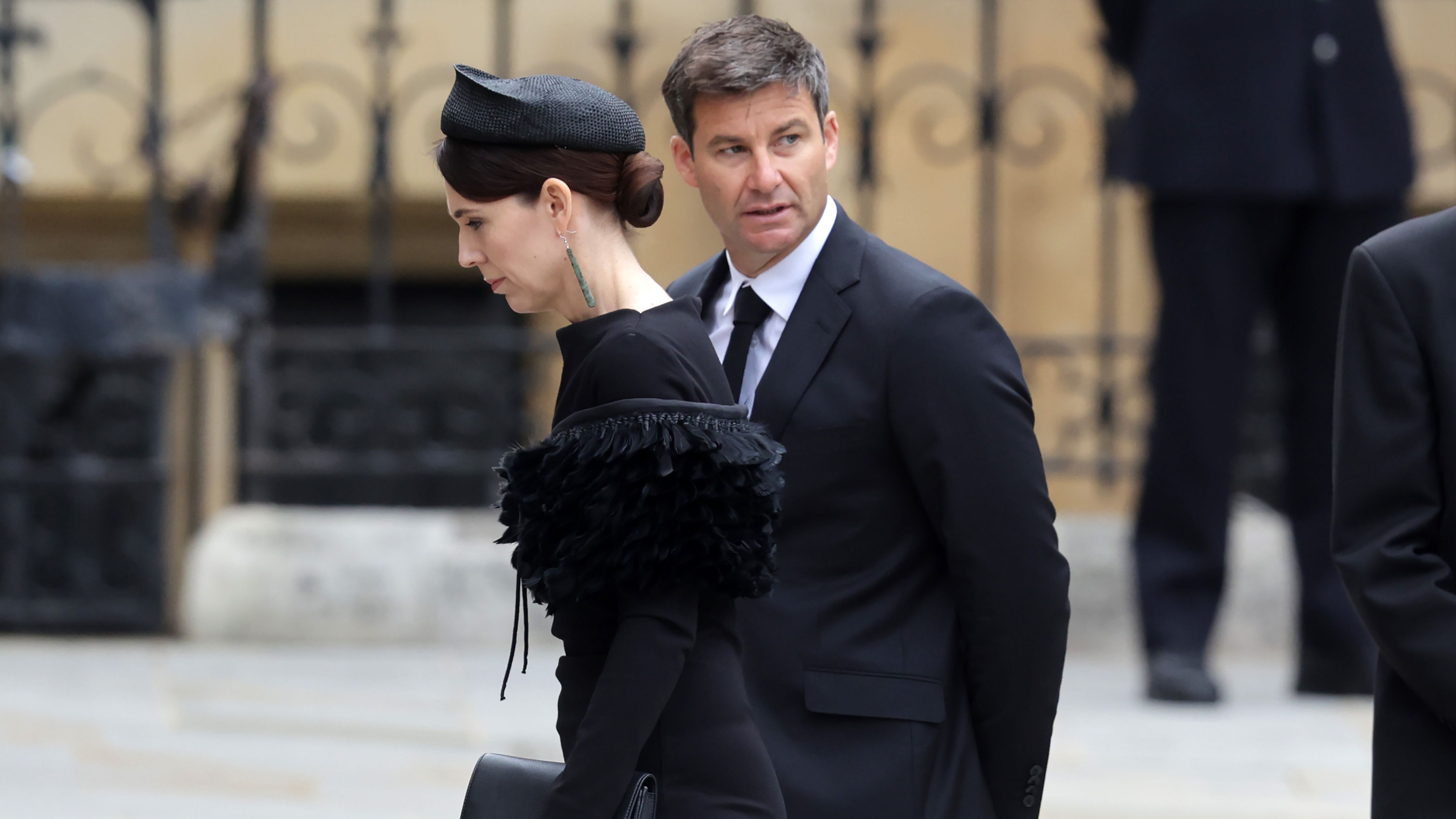 Jacinda Arden, primera ministra de Nueva Zelanda, y marido Clarke Gayford
