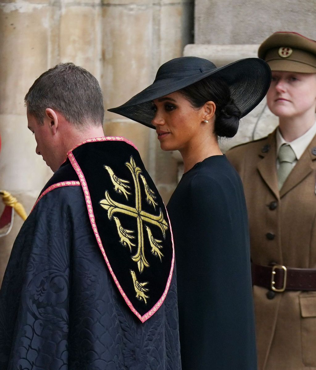 Meghan Markle ha accedido al templo en solitario