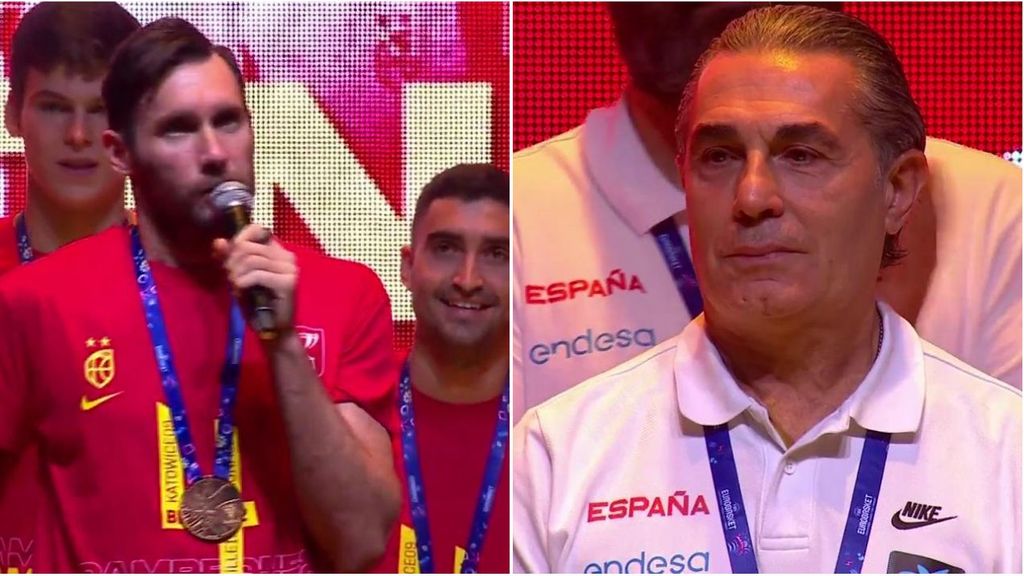 Rudy Fernández y su reconocimiento a Scariolo: "Lo que has hecho con este equipo es algo increíble"
