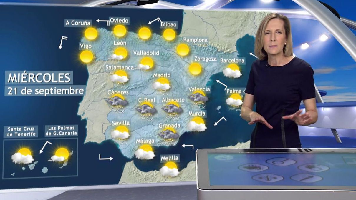 Se avecinan tormentas muy fuertes para el miércoles en España