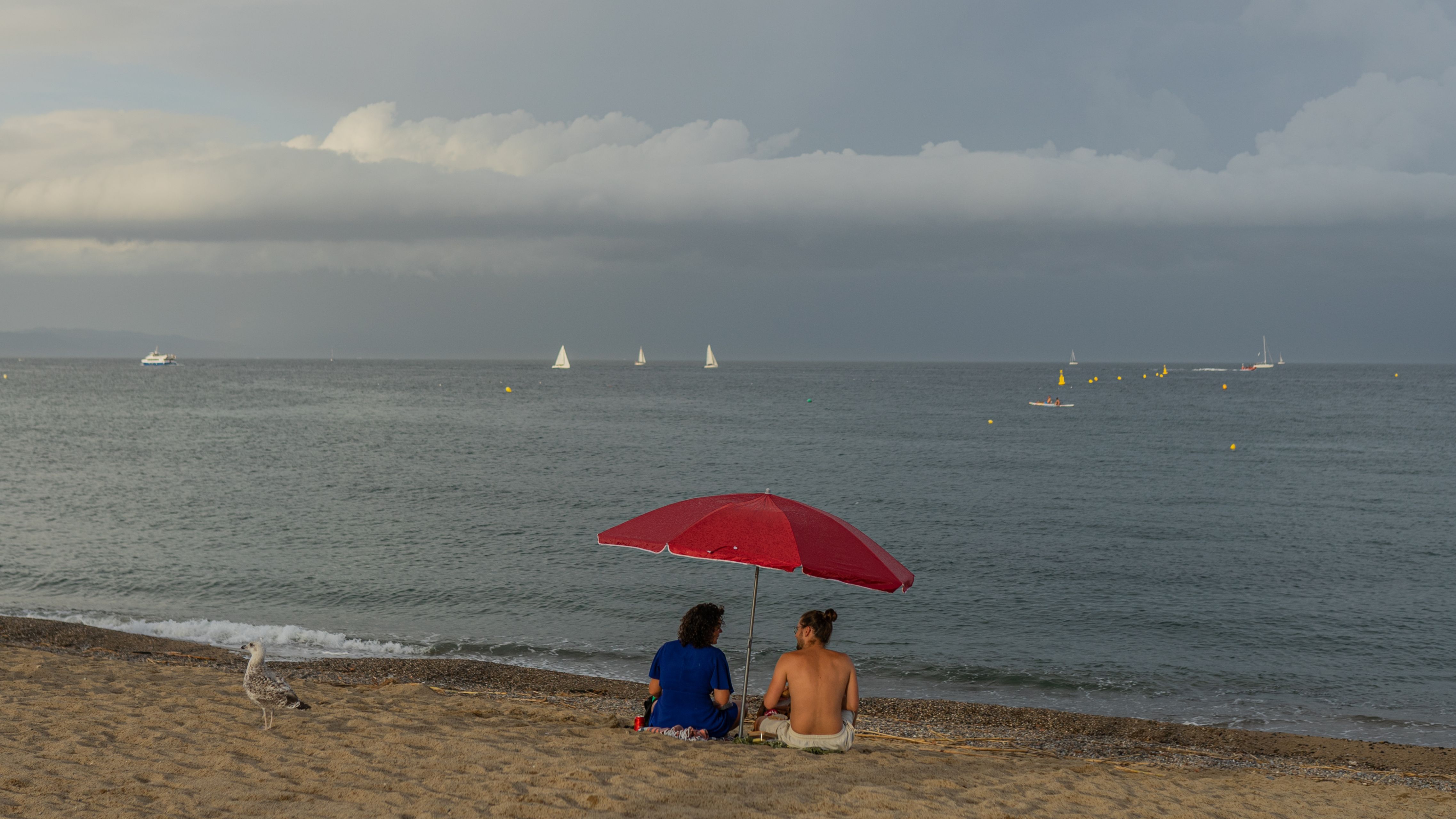 Dos danas encadenadas despiden el verano con lluvias que pueden ser peligrosas en el Mediterráneo