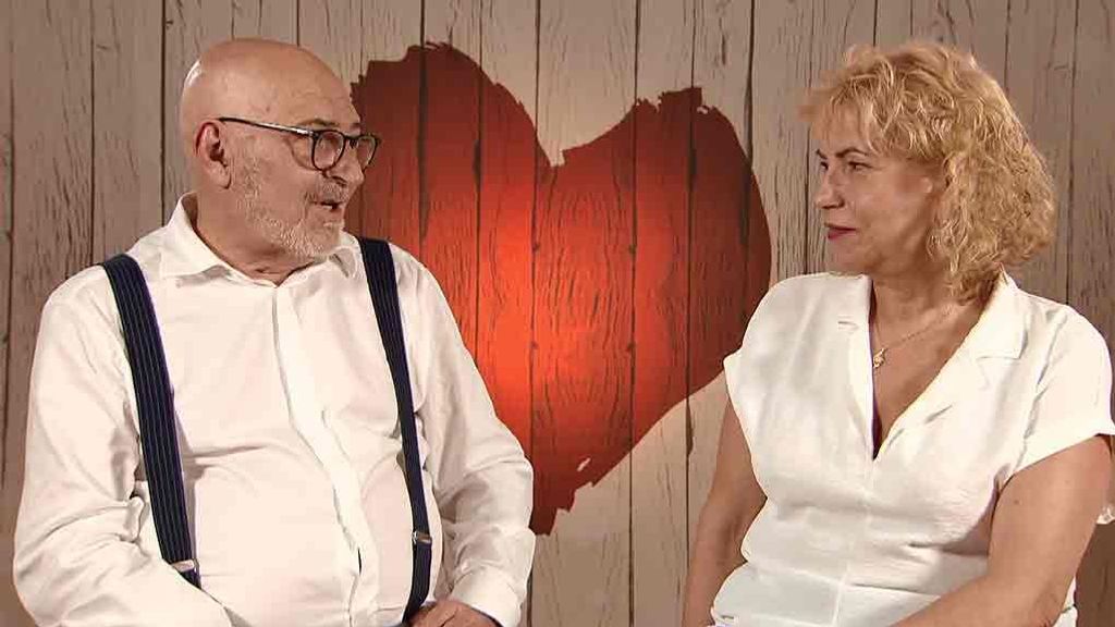 Juan y Mari Carmen durante su cita en 'First Dates'