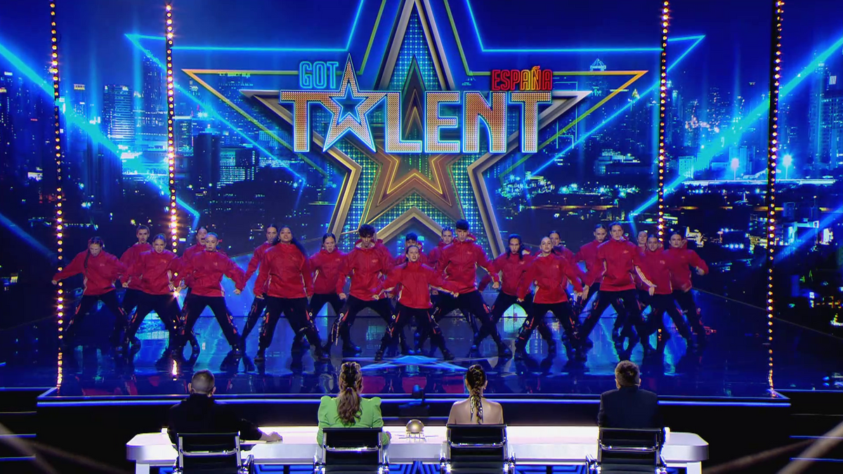 La megacrew de baile Big Naughty inunda ‘Got Talent’ de energía