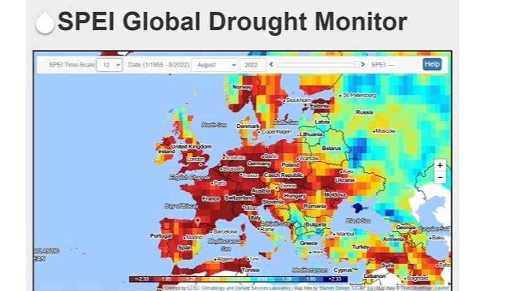 Monitor Global de sequía meteorológica