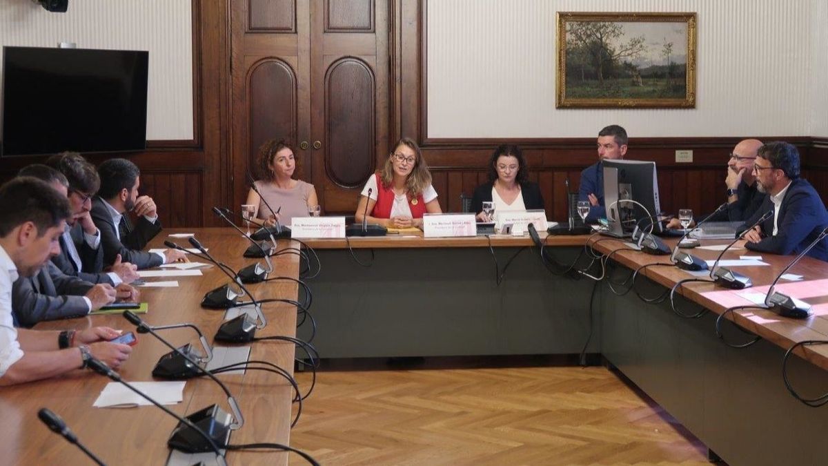 El Parlament constituye la comisión que investigará el espionaje con Pegasus El Parlament constituye la comisión que investigará el espionaje con Pegasus