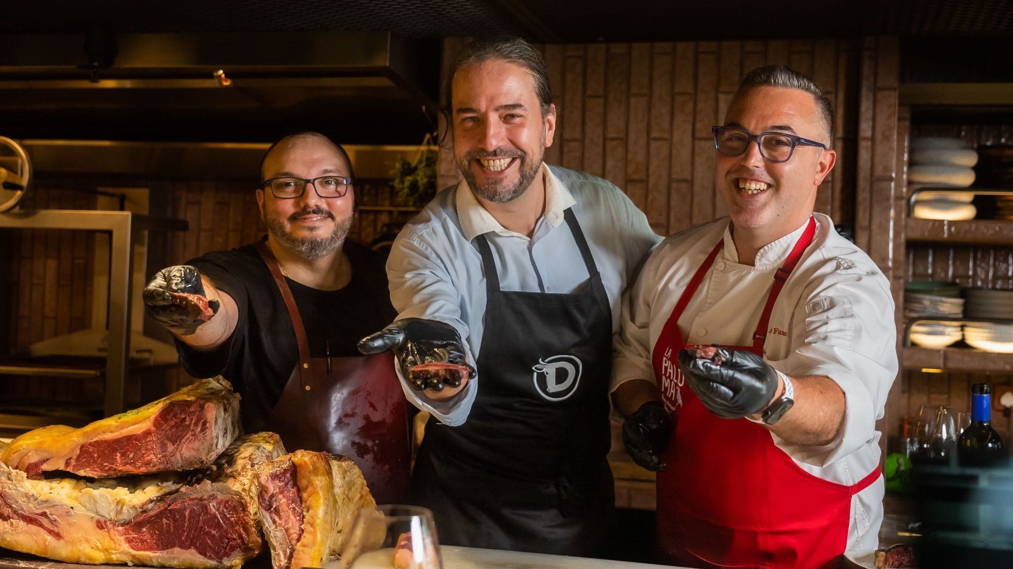 Equipo del restaurante La Paloma