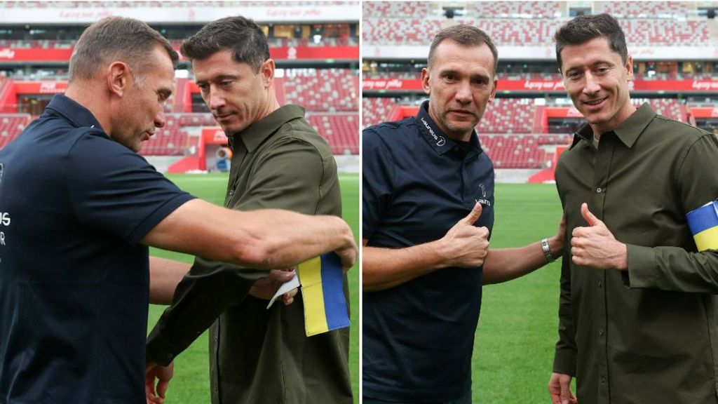 Ucrania 'estará' en el Mundial de Catar: Lewandowski llevará un brazalete con su bandera