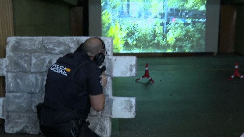 Así son las galerías virtuales de tiro de la Policía Nacional