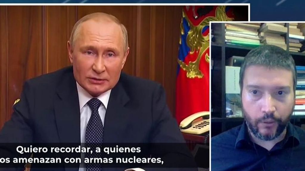 Guillermo Pulido: "Si Rusia no quiere perder la guerra tiene dos opciones: intentar el chantaje o un ataque nuclear"