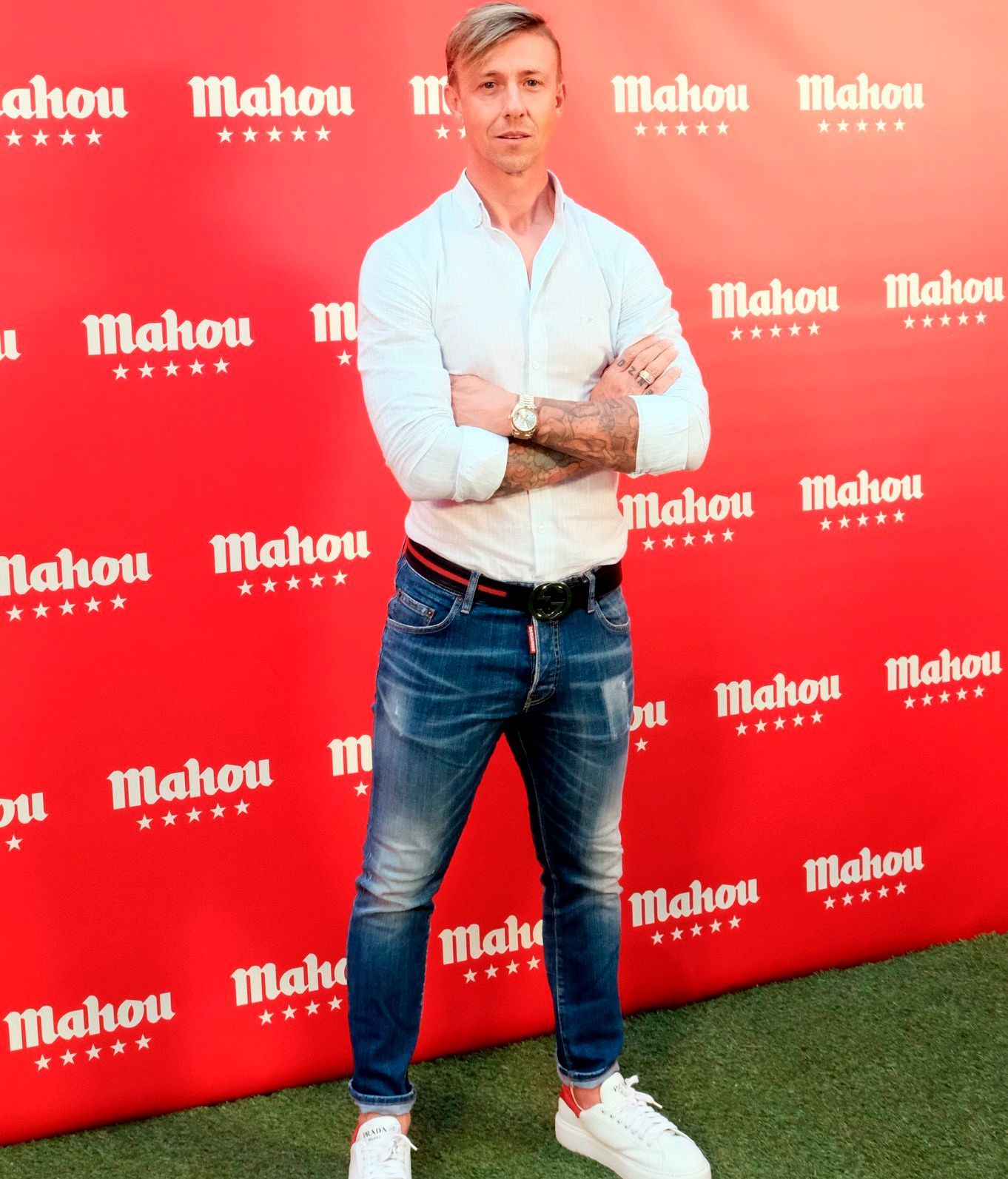 Guti, más clásico, fue uno de los protagonistas del evento