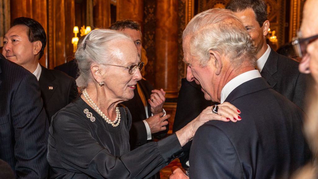 His Majesty King Charles II hosts a reception at Buckingham Palace for Heads of State and overseas visitors, 18th September 2022Photography by Fergus BurnettAccreditation required with all media use - 'fergusburnett.com'