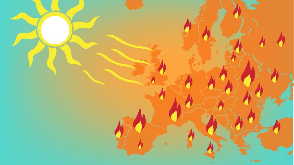Las olas de calor aumentan 4 veces más rápido en el suroeste de Europa