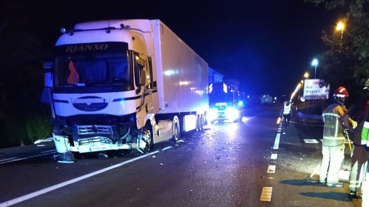 Lugar en el que se produjo el accidente. Lugar en el que se produjo el accidente.