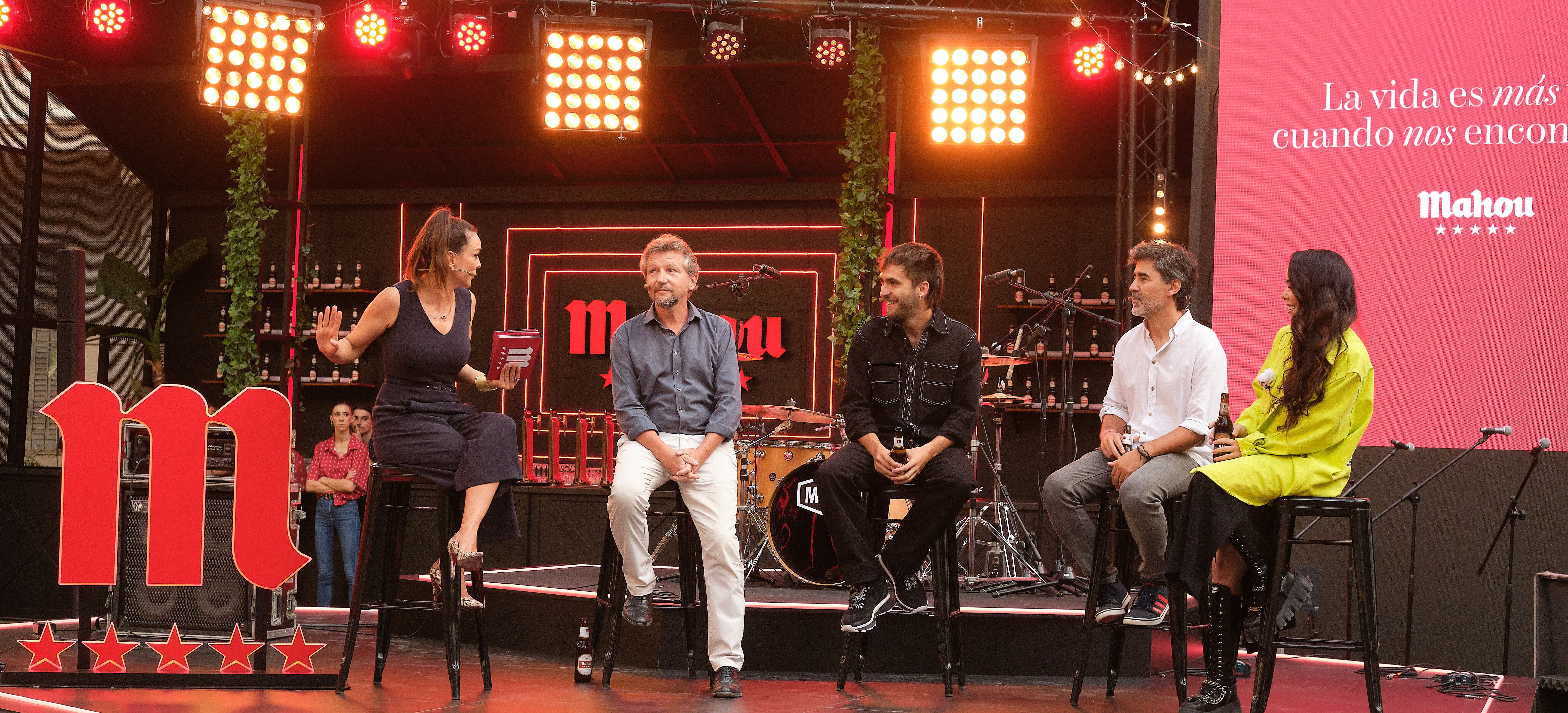 Todos formaron parte de la presentación de la campaña de Mahou Cinco Estrellas