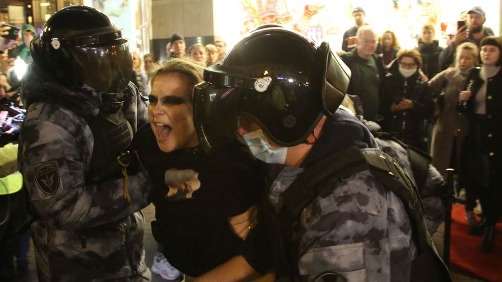 Protestas en Rusia