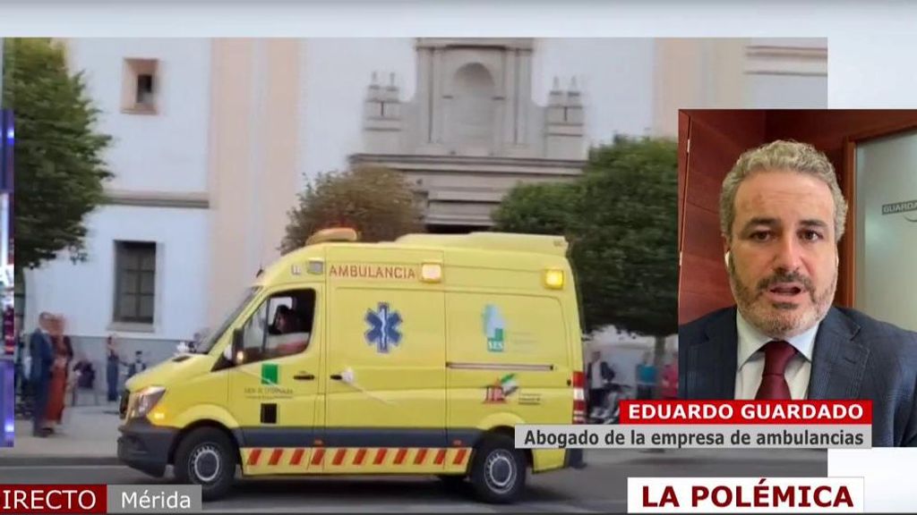 Expedientado por llevar a los novios en una ambulancia: “Ha sido una falta muy grave”