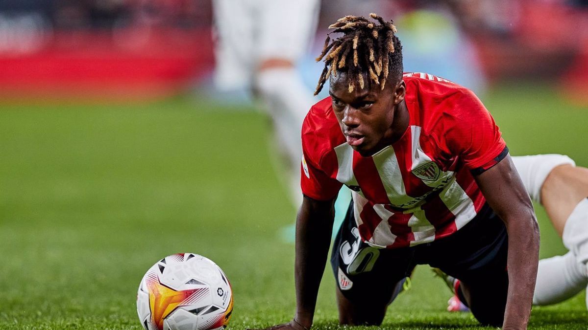 Archivo - Nico Williams, jugador del Athletic Club Archivo - Nico Williams, jugador del Athletic Club