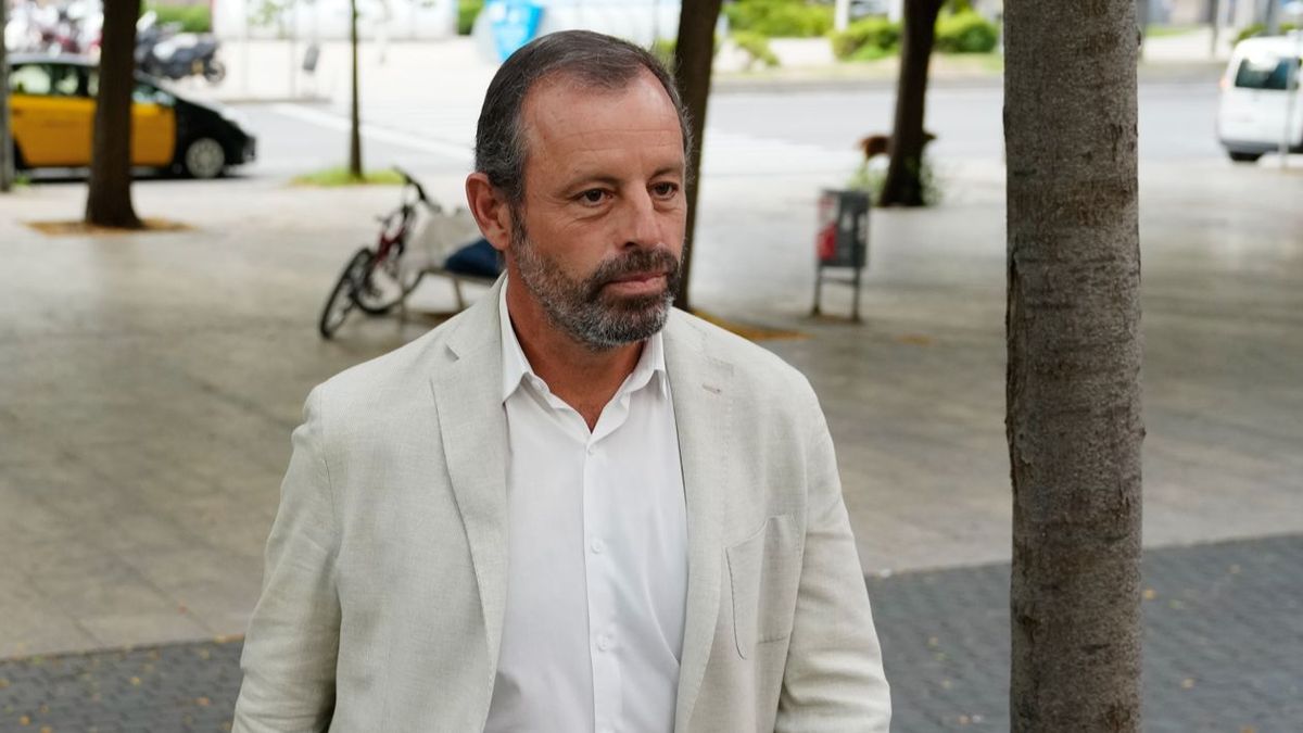 El expresidente del Barça Sandro Rosell El expresidente del Barça Sandro Rosell