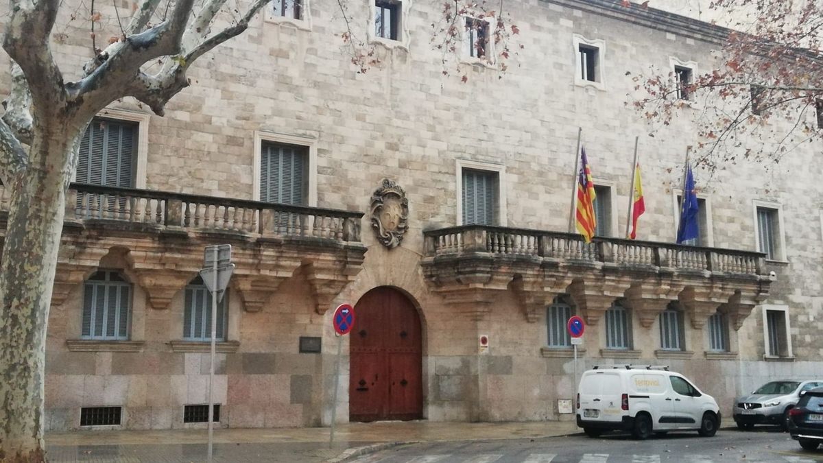 El Palacio de Justicia, sede del Tribunal Superior de Justicia de Baleares  y la Audiencia Provincial
