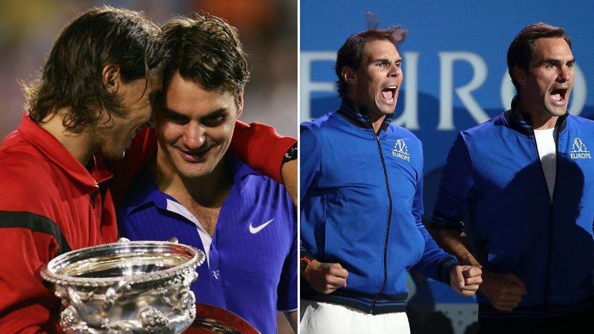 Federer se emociona al hablar de su amistad con Nadal: "Luchamos juntos para tener este respeto"