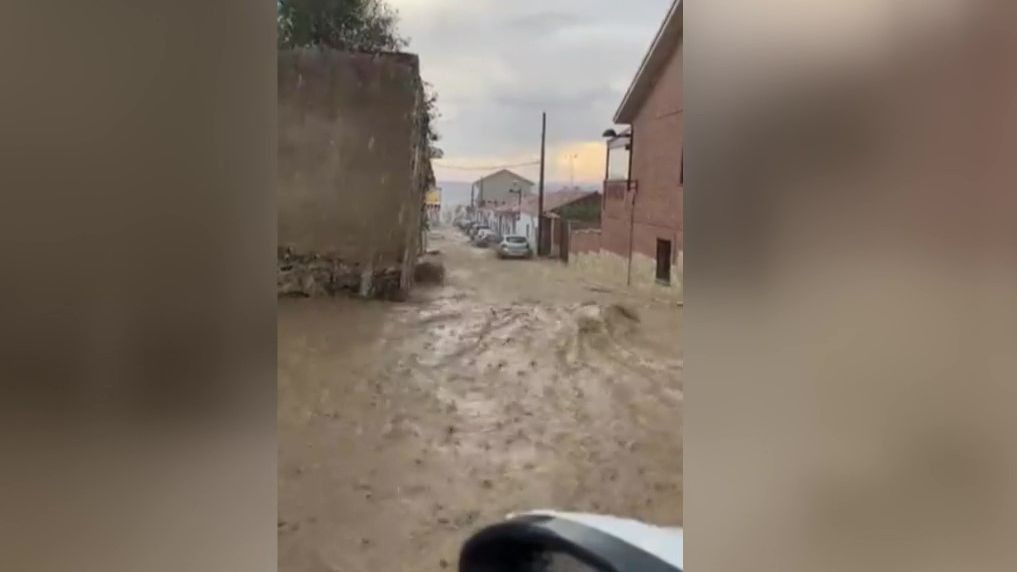 Inundaciones en Ciempozuelos y otros municipios de Madrid por una fuerte tromba de agua