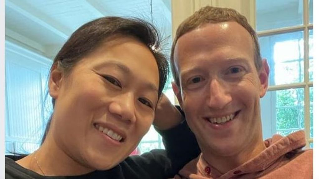 Mark Zuckerberg y su esposa