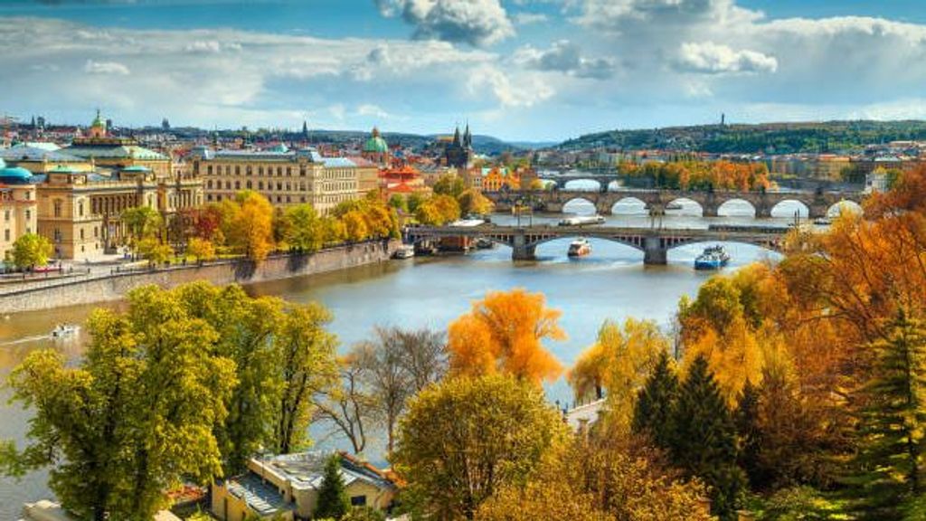 Praga en otoño.